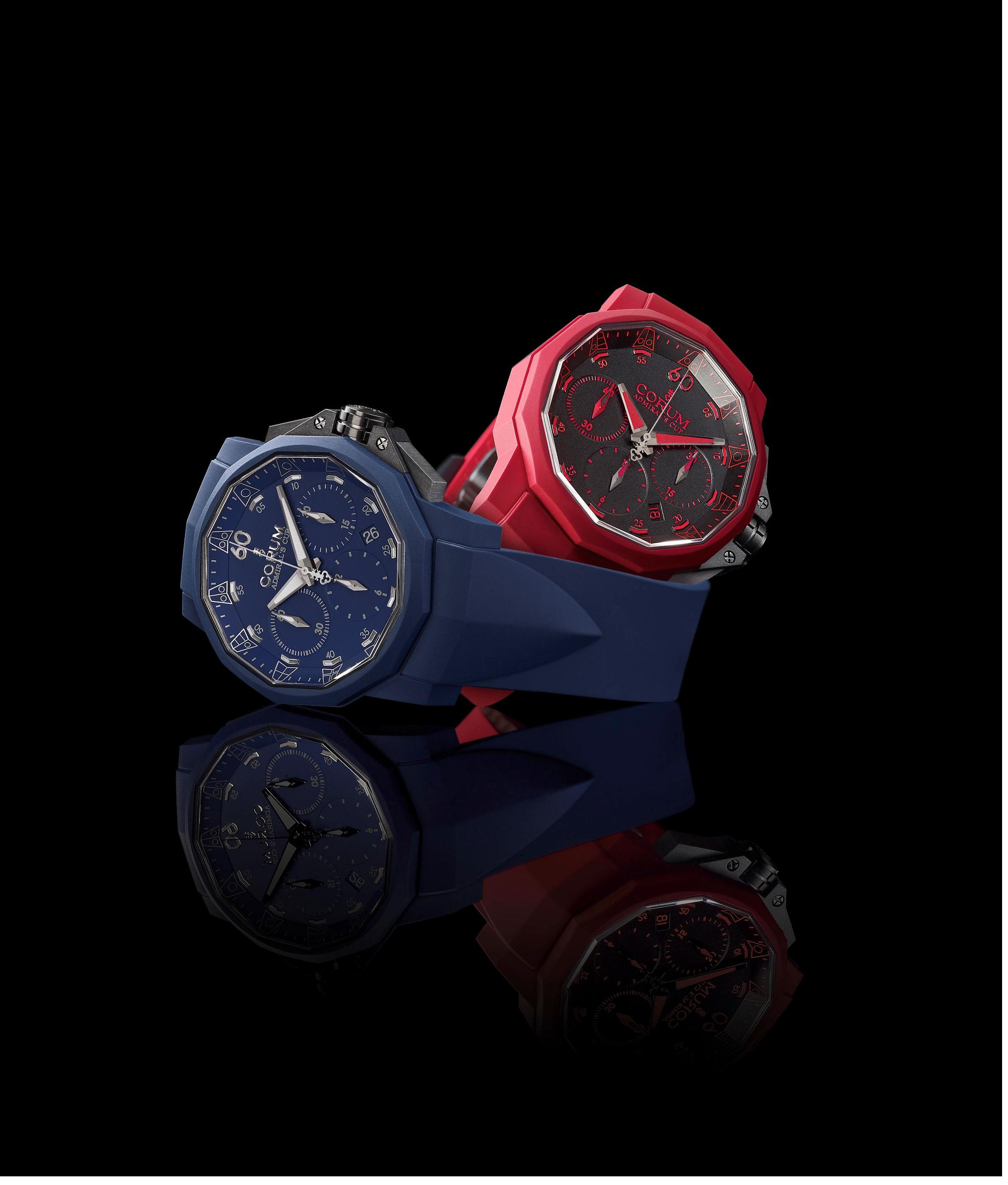 Corum Admiral’s Cup Challenger 44 Chrono Rubber collection