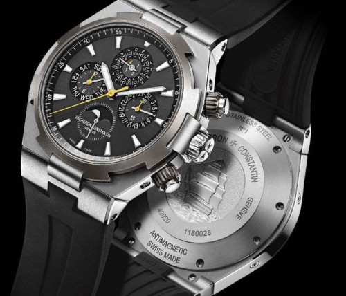 Vacheron Constantin Overseas Chronograph Perpetual Calendar Side Front and reverse