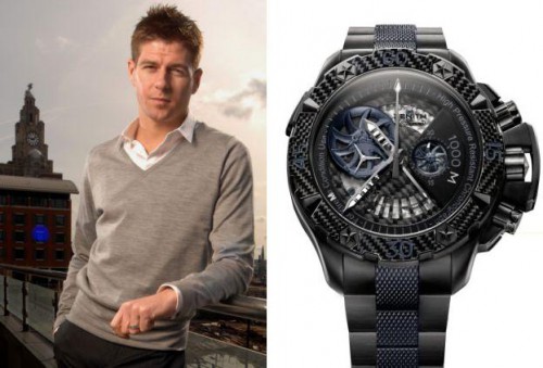 Steven Gerrard and Zenith Defy Open Sea Extreme
