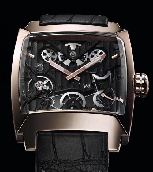 Tag Heuer Monaco V4 Rose Gold