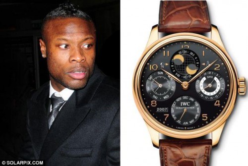 William Gallas and IWC Portuguese