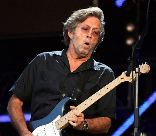 Eric Clapton wearing his Rolex Milgauss