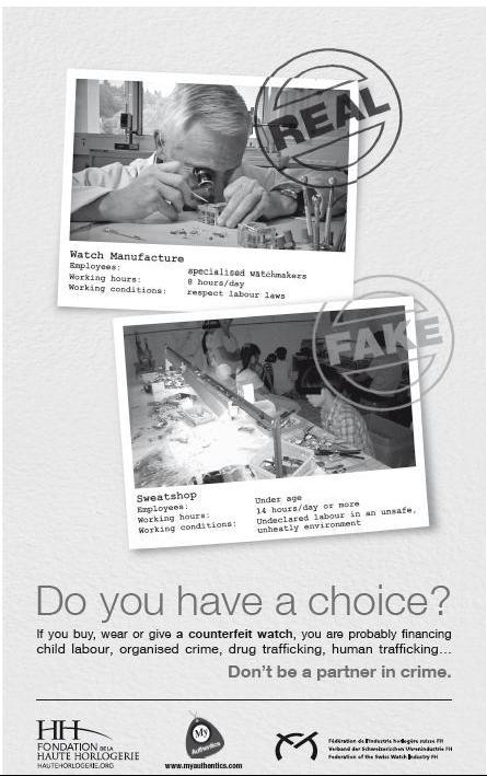 FHH Anti Couterfeit campaign