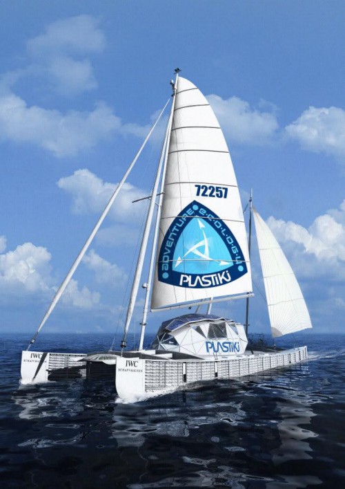 IWC watch sponsored Plastiki boat from San Francisco to Sydney
