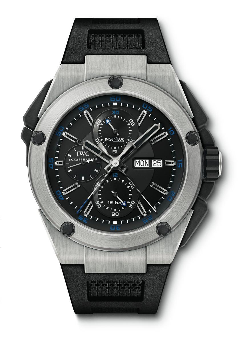 The IWC Ingenieur Double Chronograph Titanium