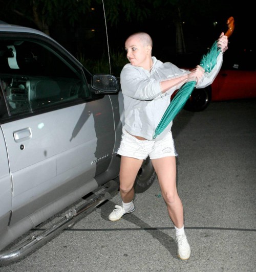 Britney umbrella incident