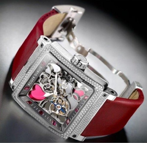 Roger Dubuis King's Square Hearts Tourbillon watch
