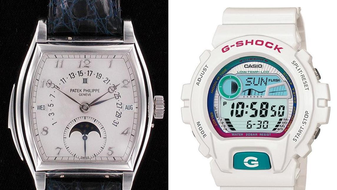 Patek Philippe vs Casio G-Shock?