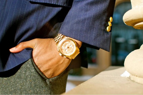 Gold watch