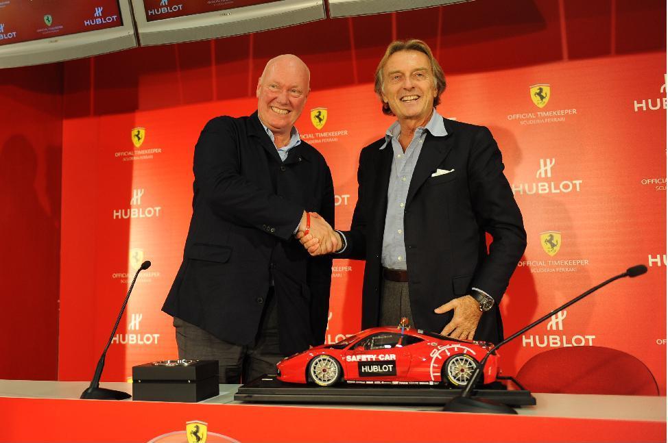Hublot and Ferrari get engaged