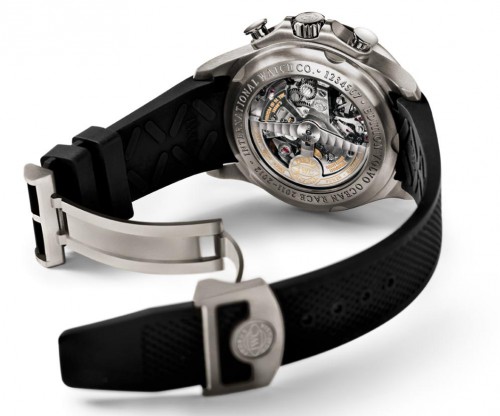 IWC Schaffhausen Portuguese Yacht Club Chrono reverse