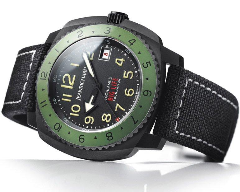 Jean Richard Highlands LE watch in support of Big Life Foundation