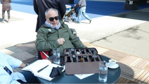 Daniel Dreifuss at Baselworld 2012 picture by Bhanu Chopra