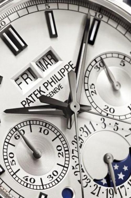 Patek Philippe Split-seconds chronograph and perpetual calendar Ref 5204