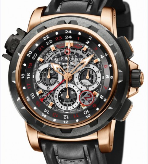 Carl F Bucherer Patrava Travel Tec Four X Carl F Bucherer Patrava Travel Tec Four X