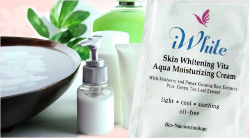 Skin whitening products