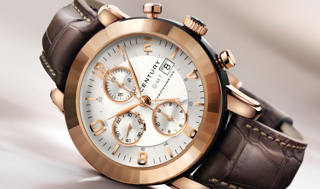 Century Elegance chronograph GMT