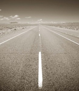 Open road
