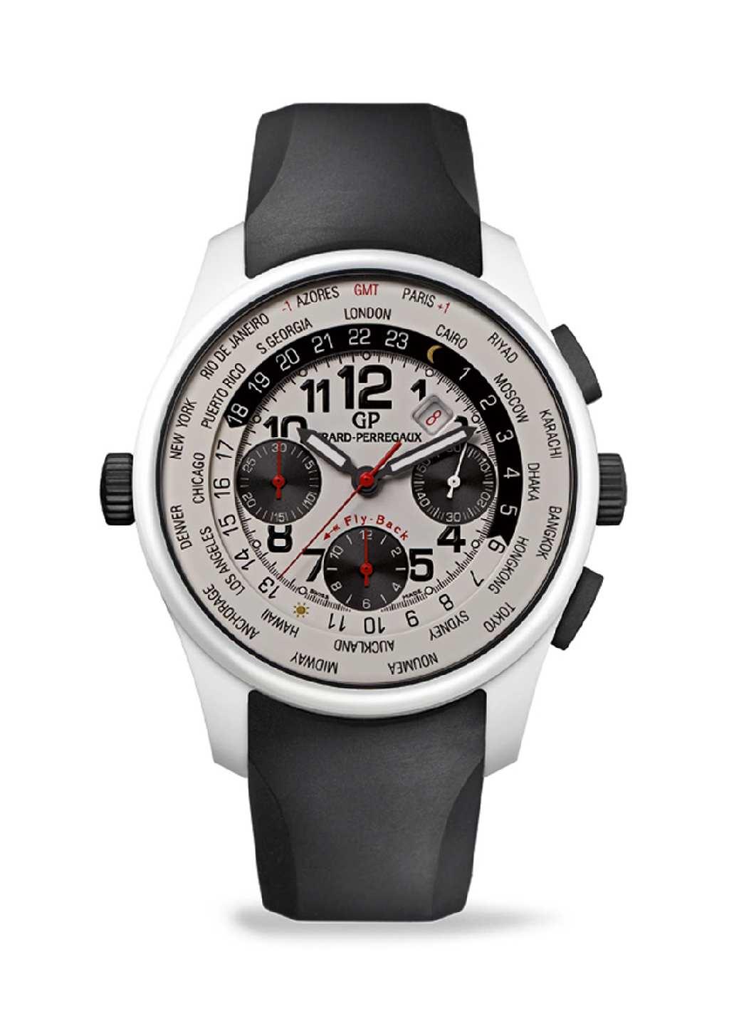 Watch of the week: Girard Perregaux WW.TC World Timer Chronograph in white ceramic