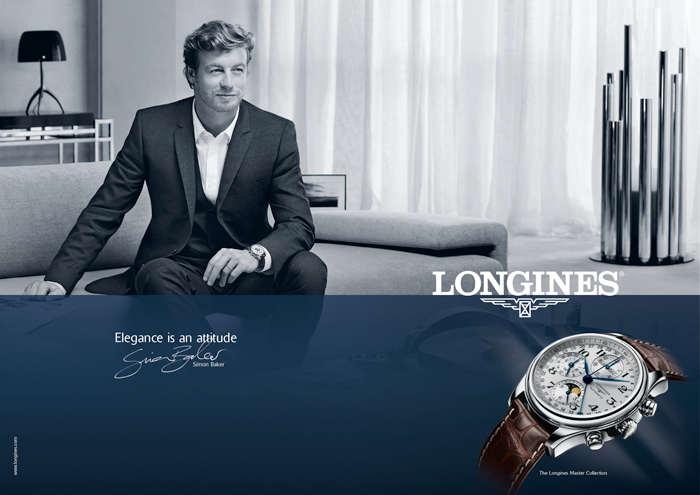 Longines Ambassador Simon Baker in new ad campaign