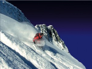Jorn skiing