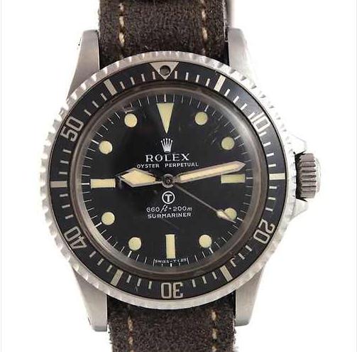 Vintage Watch Wednesday: Rolex Milsub 5513 Vintage Submariner