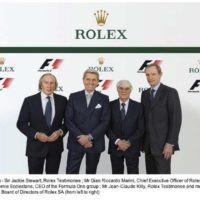 Rolex and Formula 11