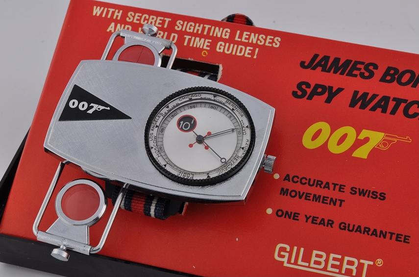 Cor Blimey Friday: Gilbert James Bond 007 Spy Watch