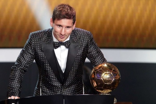 Unstoppable Messi receives Ballon d’Or for 4th consecutive year
