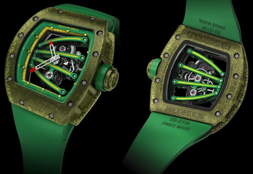 SIHH 2013: Richard Mille Yohan Blake Tourbillon RM59-01