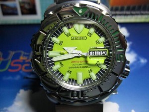 Seiko Green Monster