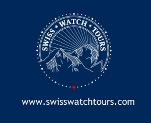 Swiss Watch Tours logo and web address