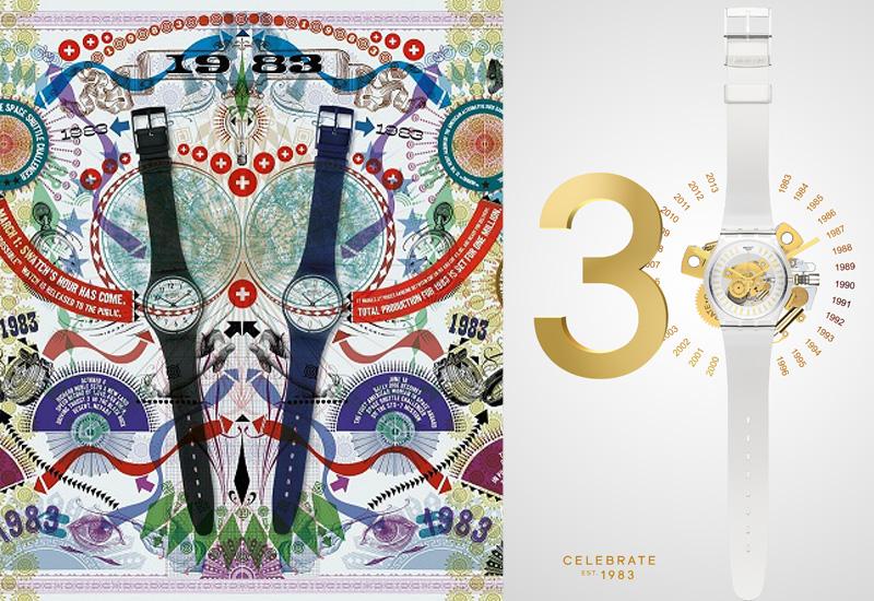 Swatch celebrates 30 years