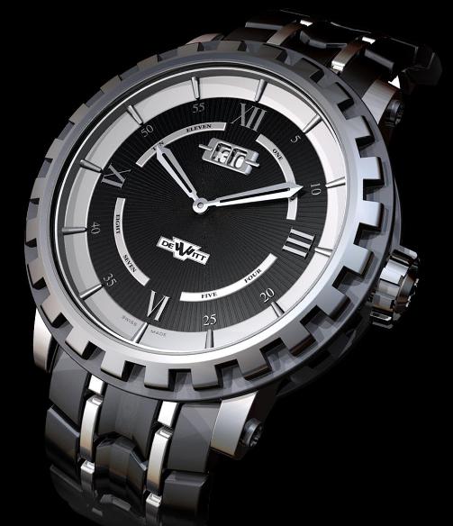 DeWitt new Academia Steel Grande Date and Hora Mundi