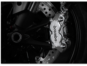Ducati Brembo braking system