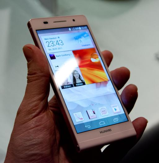 TechWatch: Huawei brands Ascend P6 world’s ‘thinnest’ handset