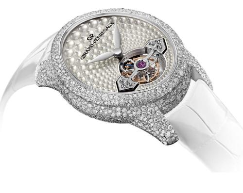 Girard Perregaux Cat’s Eye Jewellery with Gold Bridge