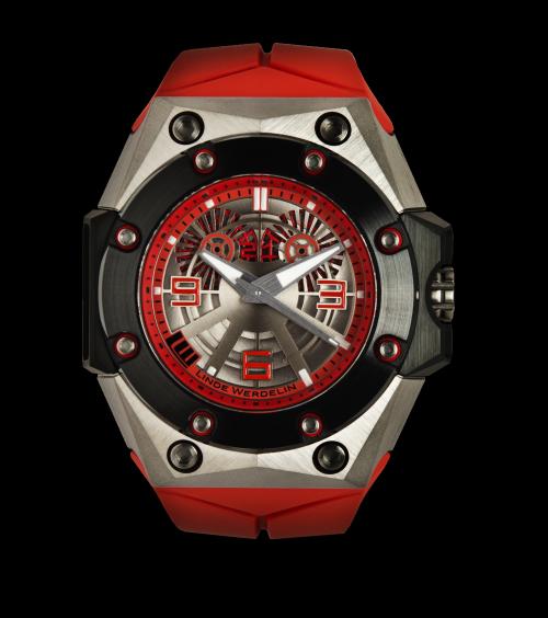 Linde Werdelin Oktopus II Titanium Red