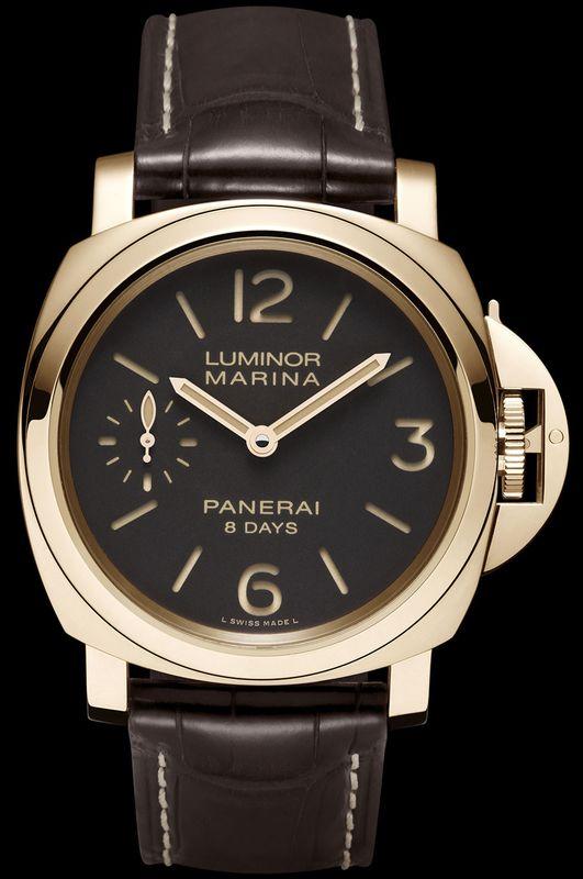 Officine Panerai Luminor Marina 8 Days Oro Rosso PAM00511